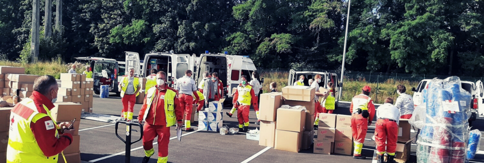 Help action floods Wallonia